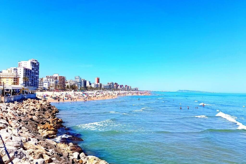 Apartamento, Estudio En La Playa Playa de Gandia Zewnętrze zdjęcie